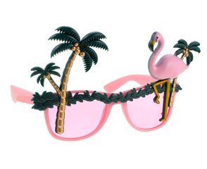 Очки карнавальные "Palm Tree & Flamingo" NP-OPFL цена и информация | Карнавальные костюмы | kaup24.ee