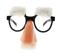 Карнавальные очки с носом HC13715 цена и информация | Карнавальные костюмы | kaup24.ee