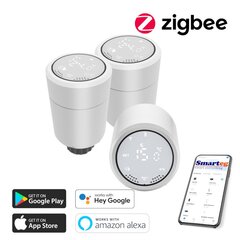 Комплект смарт-радиаторных клапанов (Zigbee) цена и информация | Радиаторы отопления | kaup24.ee