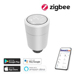 Умный радиаторный клапан Zigbee цена и информация | Радиаторы отопления | kaup24.ee