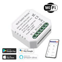 Умный мини-контроллер Wi-Fi цена и информация | Выключатели, розетки | kaup24.ee