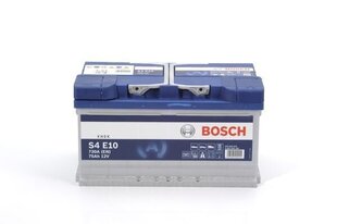 Стартерный аккумулятор Bosch EFB S4 E10 75 Ач 730 А 315x175x175-+ цена и информация | Аккумуляторы | kaup24.ee