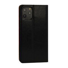 Чехол Leather Book для Samsung Galaxy S7, чёрный цена и информация | Чехлы для телефонов | kaup24.ee