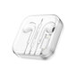 Borofone Earphones BM30 Max Acoustic Lightning pistikuga mikrofoniga valge hind ja info | Kõrvaklapid | kaup24.ee
