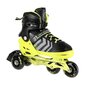 NH18192 4IN1 BLACK-GREEN SIZE L(39-43) IN-LINE SKATES/HOCKEY ICE SKATES hind ja info | Rulluisud ja tarvikud | kaup24.ee