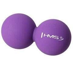 Massaažipall BLC02 VIOLET HMS (double) цена и информация | Аксессуары для массажа | kaup24.ee