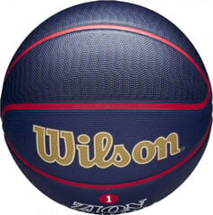 Баскетбольный мяч Wilson NBA Player Icon Zion Basketball Williamson Outdoor Ball WZ4008601XB7 цена и информация | Баскетбольные мячи | kaup24.ee