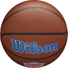 Баскетбольный мяч Wilson Team Alliance New York Knicks Ball WTB3100XBNYK цена и информация | Баскетбольные мячи | kaup24.ee