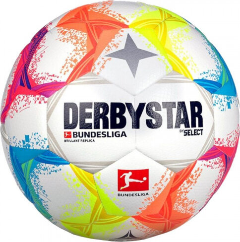 Derbystar Football Derbystar Bundesliga Brillant Replica v22 Ball 1343X00022 цена и информация | Jalgpalli pallid | kaup24.ee