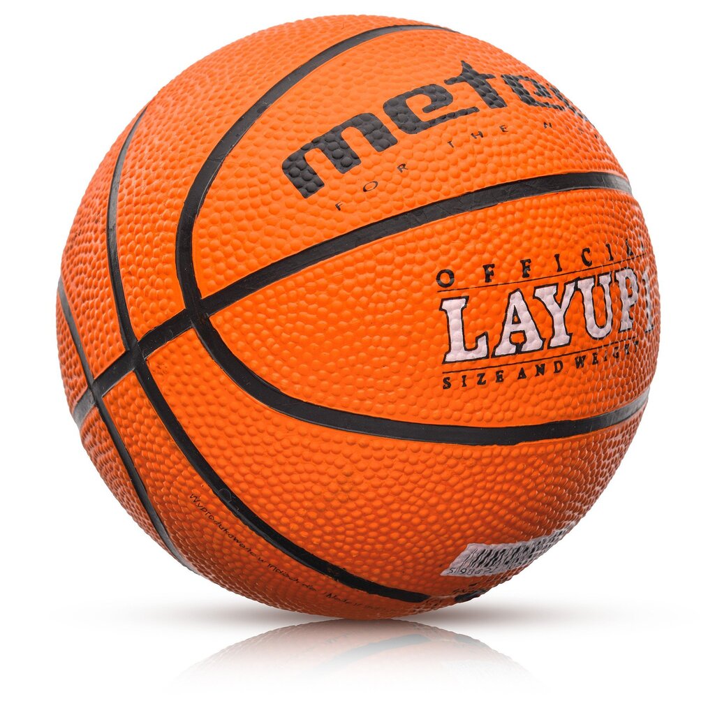 Korvpalli pall Meteor Layup 1 orange hind ja info | Korvpallid | kaup24.ee