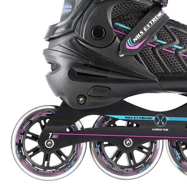 Rulluisud NA1128 L (39-42) IN-LINE SKATES NILS EXTREME hind ja info | Rulluisud ja tarvikud | kaup24.ee