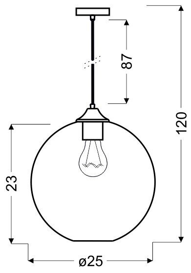 Rippvalgusti Candellux 31-28259 цена и информация | Rippvalgustid | kaup24.ee