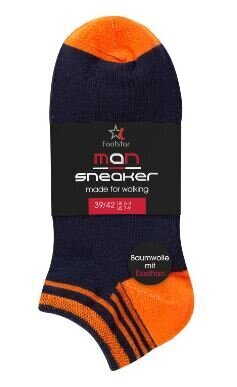 Lühikesed sokid meestele Footstar 79508, 4 paari hind ja info | Meeste sokid | kaup24.ee