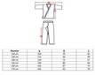 Kimono karatele 120 cm Juunior hind ja info | Poksivarustus | kaup24.ee