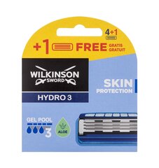 Головки для бритья Wilkinson Sword Hydro5, 3, 5 шт. цена и информация | Косметика и средства для бритья | kaup24.ee