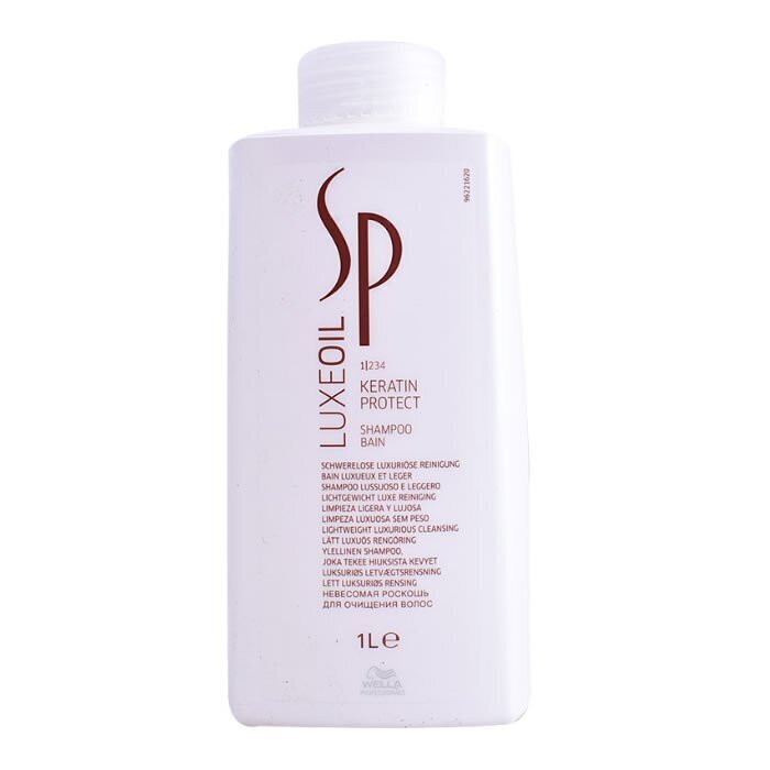 Wella Professionals SP Luxeoil Keratin Protect šampoon 1000 ml цена и информация | Šampoonid | kaup24.ee