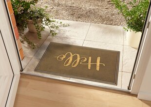 Hanse Home uksematt Hello 45x75 cm цена и информация | Придверные коврики | kaup24.ee