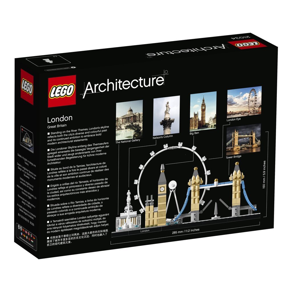 21034 LEGO® Architecture London hind ja info | Klotsid ja konstruktorid | kaup24.ee