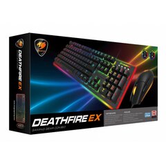 Cougar Deathfire EX Gaming цена и информация | Клавиатура с игровой мышью 3GO COMBODRILEW2 USB ES | kaup24.ee