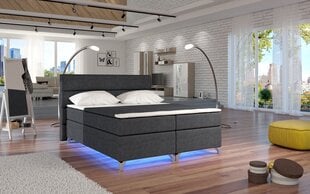 Кровать Amadeo с LED освещением, 160X200 cм цена и информация | Кровати | kaup24.ee