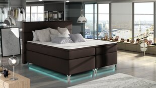 Кровать Amadeo с LED освещением, 160X200 cм цена и информация | Кровати | kaup24.ee