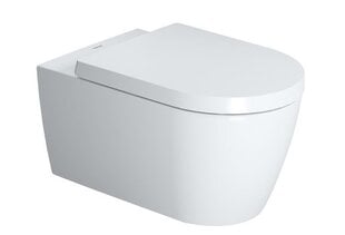 Seinale paigaldatav WC pott Duravit ME by Starck Rimless aeglaselt liikuva kaanega, 45290900A1 цена и информация | Унитазы | kaup24.ee