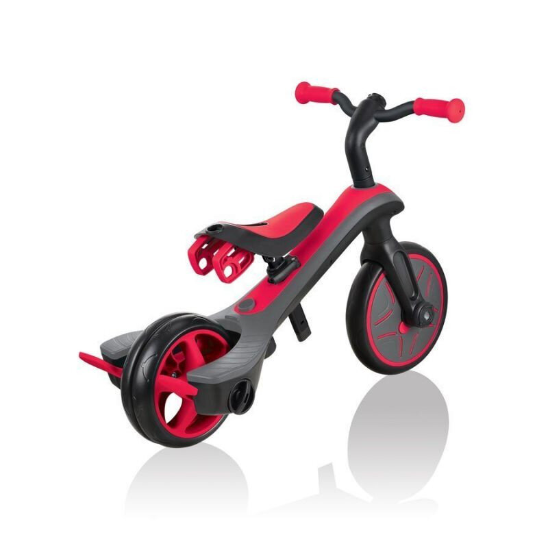 Kolmerattaline jalgratas – tasakaaluliikur Globber Explorer Trike Red (3 in 1) цена и информация | Jooksurattad | kaup24.ee