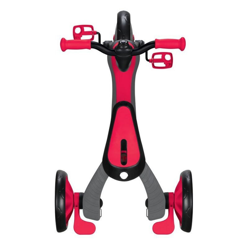 Kolmerattaline jalgratas – tasakaaluliikur Globber Explorer Trike Red (3 in 1) hind ja info | Jooksurattad | kaup24.ee