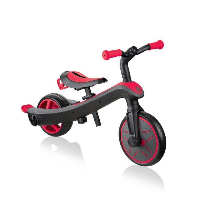 Kolmerattaline jalgratas – tasakaaluliikur Globber Explorer Trike Red (3 in 1) цена и информация | Jooksurattad | kaup24.ee