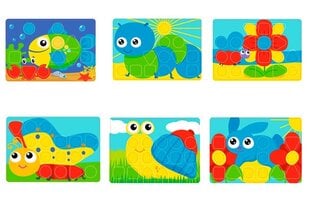 Mosaiigist pusleploki mustrid 6047 цена и информация | Игрушки для малышей | kaup24.ee