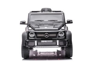 Детский одноместный электромобиль 6x6 Mercedes Benz G63, черный цена и информация | Электромобили для детей | kaup24.ee