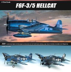 Academy F6F-3/5 Hellcat hind ja info | Liimitavad mudelid | kaup24.ee