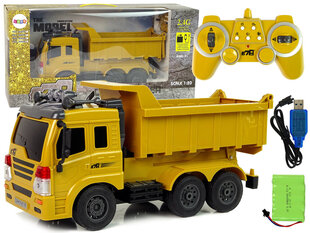Radijo bangomis valdomas sunkvežimis-savivartis hind ja info | Poiste mänguasjad | kaup24.ee