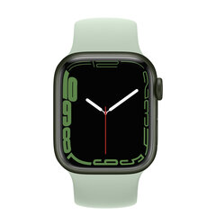 Apple Watch Series 7 41mm Aluminium GPS Green (uuendatud, seisukord A) цена и информация | Смарт-часы (smartwatch) | kaup24.ee