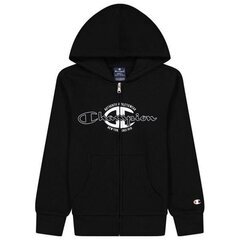 HOODED FULL ZIP SWEATSHIRT CHAMPION LEGACY  for Children's Black 306170KK001 306170KK001 цена и информация | Свитеры, жилетки, пиджаки для мальчиков | kaup24.ee