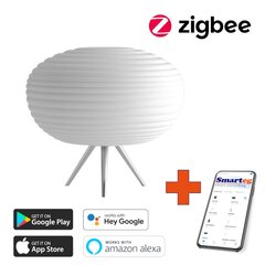 Nutikas lamp 34x34cm E27 RGBW (Zigbee) hind ja info | Laualambid | kaup24.ee