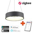 Умный потолочный светильник 60 см, 39 Вт, черный (Zigbee)