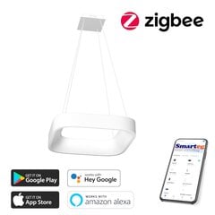 Умный потолочный светильник 60 см, 47 Вт, белый (Zigbee) цена и информация | Потолочные светильники | kaup24.ee