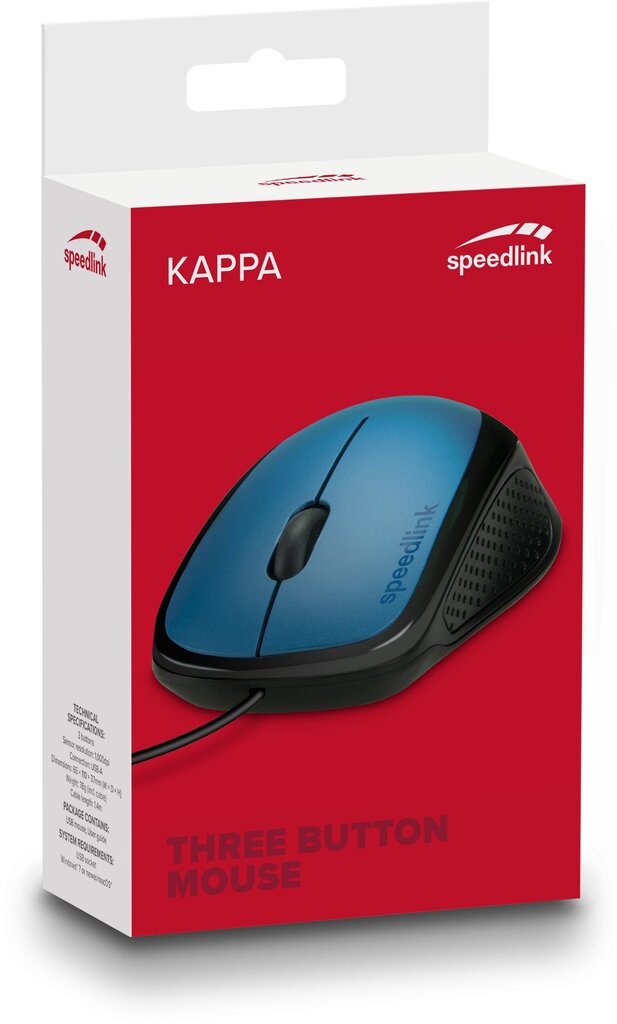 Speedlink SL-610011-BE, sinine цена и информация | Hiired | kaup24.ee