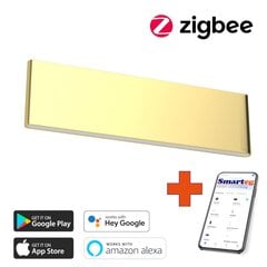 Настенный светильник 29 см, 8 Вт, золотой (Zigbee) цена и информация | Настенный светильник Конусы | kaup24.ee