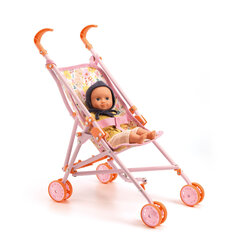 Коляска для кукол DJECO Pomea DJ07841, 54 см цена и информация | Игрушки для девочек | kaup24.ee