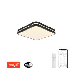 LED RGB Laevalgusti ruudukujuline 30cm 24w hind ja info | Laelambid | kaup24.ee