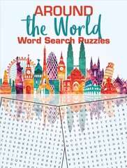 Around the World Word Search Puzzles hind ja info | Tervislik eluviis ja toitumine | kaup24.ee