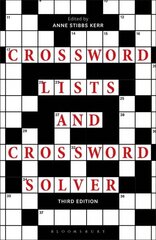 Crossword Lists and Crossword Solver 3rd edition hind ja info | Tervislik eluviis ja toitumine | kaup24.ee