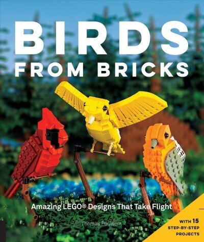 Birds from Bricks: Amazing LEGO(R) Designs That Take Flight - With 15 Step-by-Step Projects hind ja info | Tervislik eluviis ja toitumine | kaup24.ee