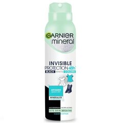 Spreideodorant naistele Garnier Mineral Invisible Protection 48H, 150 ml цена и информация | Дезодоранты | kaup24.ee