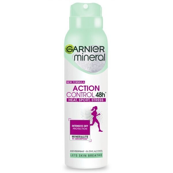 Spreideodorant Garnier Mineral Action Control, 150 ml цена и информация | Deodorandid | kaup24.ee