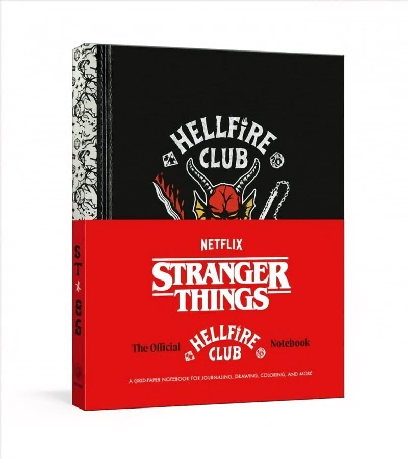 Stranger Things: The Official Hellfire Club Notebook: A Grid-Paper Notebook for Journaling, Drawing, Coloring, and More hind ja info | Tervislik eluviis ja toitumine | kaup24.ee