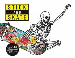 Stick and Skate: Skateboard Stickers hind ja info | Tervislik eluviis ja toitumine | kaup24.ee