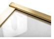 Rea Hugo 80 Gold Brushed dušši uks цена и информация | Dušikabiinid | kaup24.ee